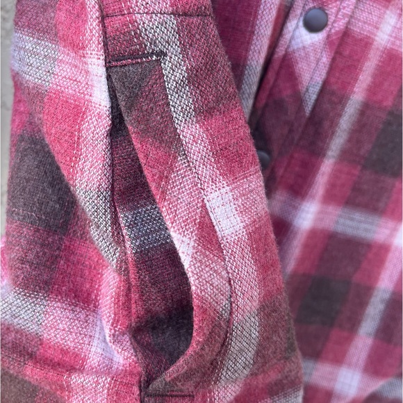 Prana Plaid flannel shirt, size Small - Picture 9 of 10